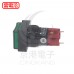 16/復歸長方型1A1B 綠色 LED 24V D16LMT1-1ABKG (最低訂購量10個)