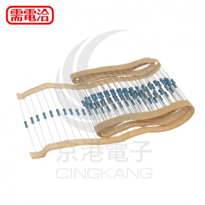 精密電阻1/4W 9.1K ±1% (100PCS/包)