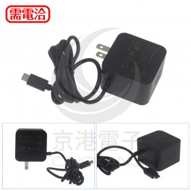 樹莓派 PI5 原廠電源供應器 5.1V 5A 27W電源 + Type-C 線 黑色