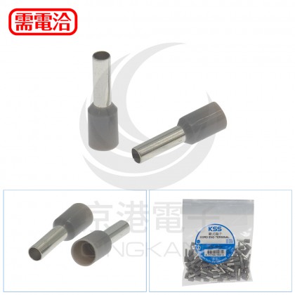 歐式端子 ET4-10 (12AWG) 灰色 (100PCS/入)
