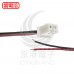 XH2.5 單頭#2468 22AWG 100CM 撥鍍5mm <最低訂購量100條>