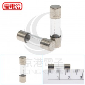 20mm  1.25A 250V 玻璃保險絲 快熔型(100PCS/盒)