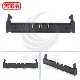 DC2-64P 間距2.54MM 90度牛角座(100PCS/盤)