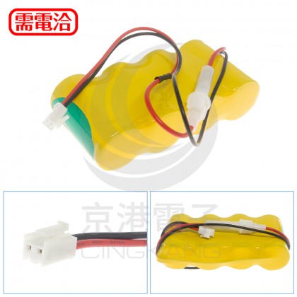 4N-5000D+保險絲+OE0045接頭  4.8V 4000mAh 電池組