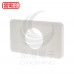 引掛暗插用塑膠圓孔蓋板 LK-9541 4P20A41mm 適合:LK-2420F