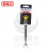 FULLER 13mm 高扭力活動型搖頭梅開棘輪扳手 75713F