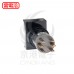 DECA 16φ P16LMT2-1abKG  LED 24V 長方形按鈕開關 覆歸 綠色