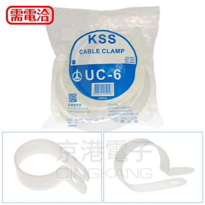 0501 KSS 配線固定鈕 UC-6  25.4 (1