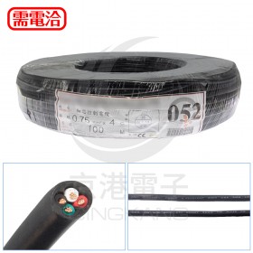 【不可超取】控制電纜 0.75mm*4C 100米/捲