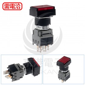 AH164-TLR11E3  富士 復歸型 16ψLED 1A1B DC24V 紅色