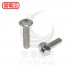 白鐵 扁圓頭十字螺絲 M5*20mm (10pcs/包)