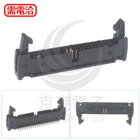 DC2-40P 間距2.54MM 90度牛角座(80PCS/盤)