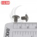 白鐵 扁圓頭十字螺絲 M5*6mm (10pcs/包)