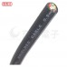 雙隔離電纜 20AWG*6C 100M/捲(外皮印0.5mm) 黑皮