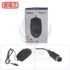 Fujiei 迷豆 光學滑鼠PS/2 SM0202