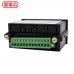 4位數 LED顯示表 96*48mm I/P:0-10V 4-20mA D:0~9999 P:AC110/220V 內建dc24v 供應傳送器