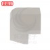 KSS 電話配線槽接頭 外彎接頭 TCO-6WE 白色 (20pcs/包)