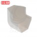 KSS 電話配線槽接頭 外彎接頭 TCO-6WE 白色 (20pcs/包)