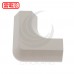 KSS 電話配線槽接頭 L型接頭 TCL-6WE 白色 (20pcs/包)