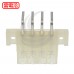 Molex 4.2連接器-雙排8P(2*4) 公座(有耳) 彎型 (20入)