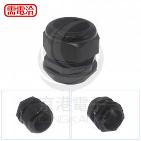 KSS AG-50 41.9mm 外迫式電纜固定頭(公制螺紋)黑色