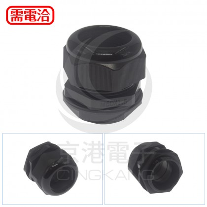 KSS AG-50 41.9mm 外迫式電纜固定頭(公制螺紋)黑色