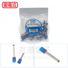 歐式端子 ET2.5-18BE(藍色) (100PCS/包)