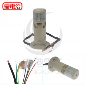 TPWMS6-23ROG 天得60盤式閃光燈+蜂鳴器 220V LED紅/橙/綠
