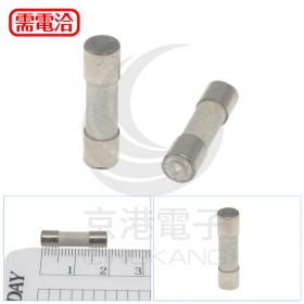 20mm  0.2A 250V 陶瓷保險絲管 鐵頭 快熔(5入)