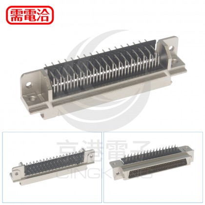 68P SCSI 鐵殼插板90度 公連接器
