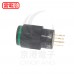 圓形按式開關 (無段) 綠色 DC12V