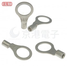 R型裸端子 R3.5-10 (14-12AWG) 佳力牌 (100PCS/包)