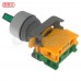 AP 22φLED 2段照光選擇開關 綠 短柄 1A 24V
