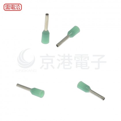 歐式端子 ET0.34-6TE (24AWG) 土耳其綠色 KSS (100PCS/入)