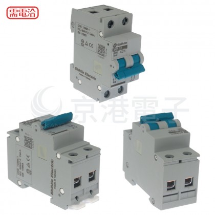 士林 BHA32C25 2P25A 380V/6K 軌道式迴路保護器