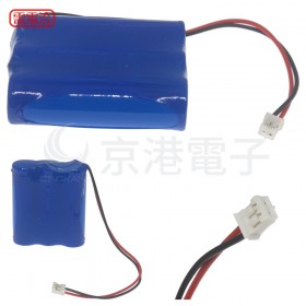 客製電池 3P-700AA(容量700MAH)+T19接頭(紅左)  出紅黑線