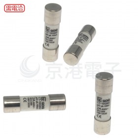 EQQ CT-10G602 10*38mm 2A600V 快速保險絲 (10PCS/盒)