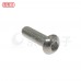 白鐵半圓頭內六角螺絲 M6*20 (10pcs/包)
