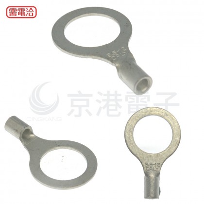 R型裸端子 R3.5-12 (14-12AWG) 佳力牌 (100PCS/包)