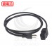 訂製線-1.8米 電源轉接線 2mm2*3C (NEMA 5-15P插頭 轉 IEC C19 插座)