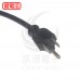 訂製線-1.8米 電源轉接線 2mm2*3C (NEMA 5-15P插頭 轉 IEC C19 插座)