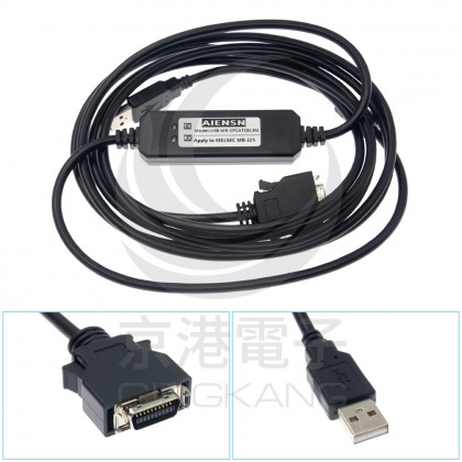 USB-MR-CPCATCBL5M 三菱伺服MR-J2S/J2 電纜傳輸線