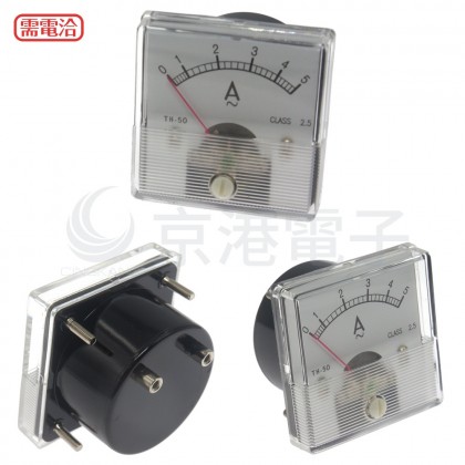 大興 TH-50 電流表 AC 5A 孔45mm 外觀51x51mm
