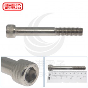 白鐵內六角螺絲 M12*90 半牙(10pcs/包)