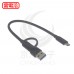 伽利略 雙M.2(NVMe) SSD to USB3.2 Gen2*2 對拷機 DMC322B