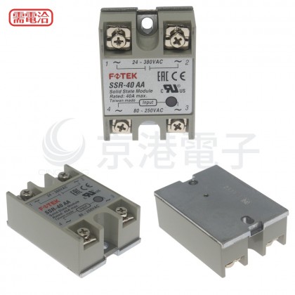 FOTEK SSR-40AA 40A I/80-250VAC O/24-380VAC 固態繼電器