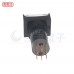 16φ長方形按鈕開關 覆歸 1A1B 33V 鎢絲燈 白色