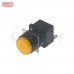 IDEC LB1L-M1T14Y 圓形瞬時型照光按鈕開關  24V 黃色