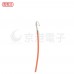 Molex 2.54 #1007單頭線 26AWG 橙色 40CM 頭切斷(100PCS)