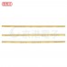 Molex 2.54 #1007單頭線 26AWG 黃色 40CM 頭切斷 (100PCS)